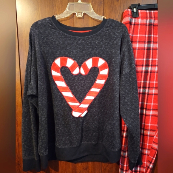 Secret Treasures Pajama Set Women Sz XL Christmas - Picture 3 of 15